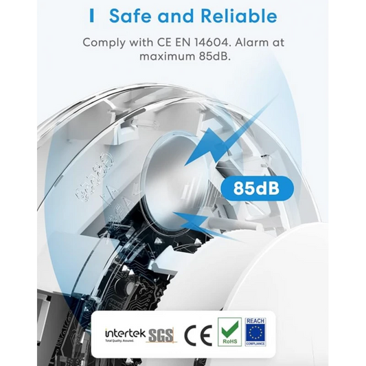 Meross GS559A - HomeKit-compatible smoke detector (without hub)