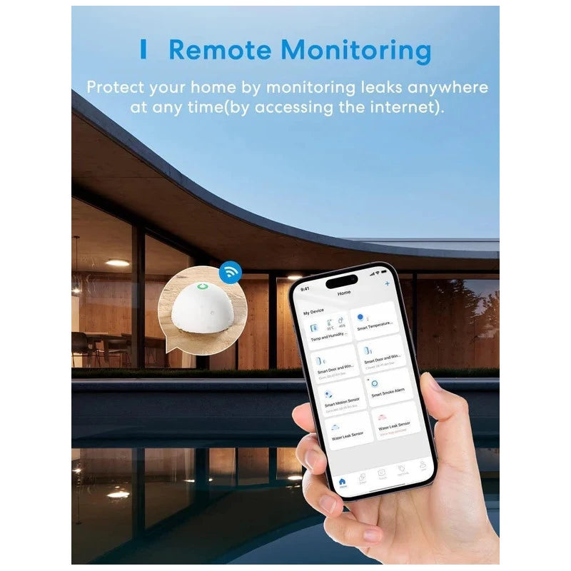 Meross MS400HHK - Kit Flood sensor + Wifi Hub Apple Homekit