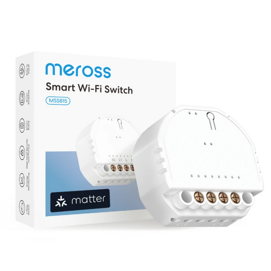 Meross - Matter WIFI switch module + Power meter MSS815MA-UN