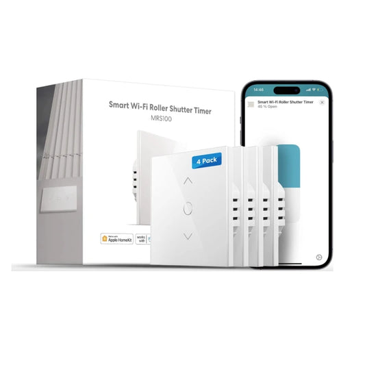 Meross MRS100 – 4x Wi-Fi roller shutter switches, HomeKit compatible