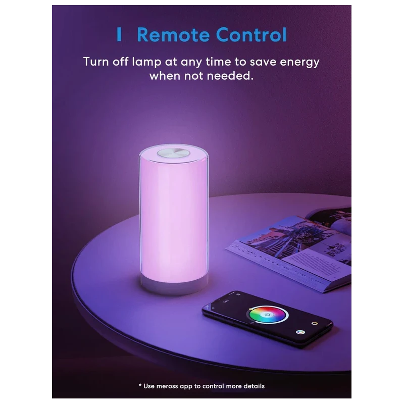 Meross MSL430 - Apple HomeKit WiFi RGB LED night light