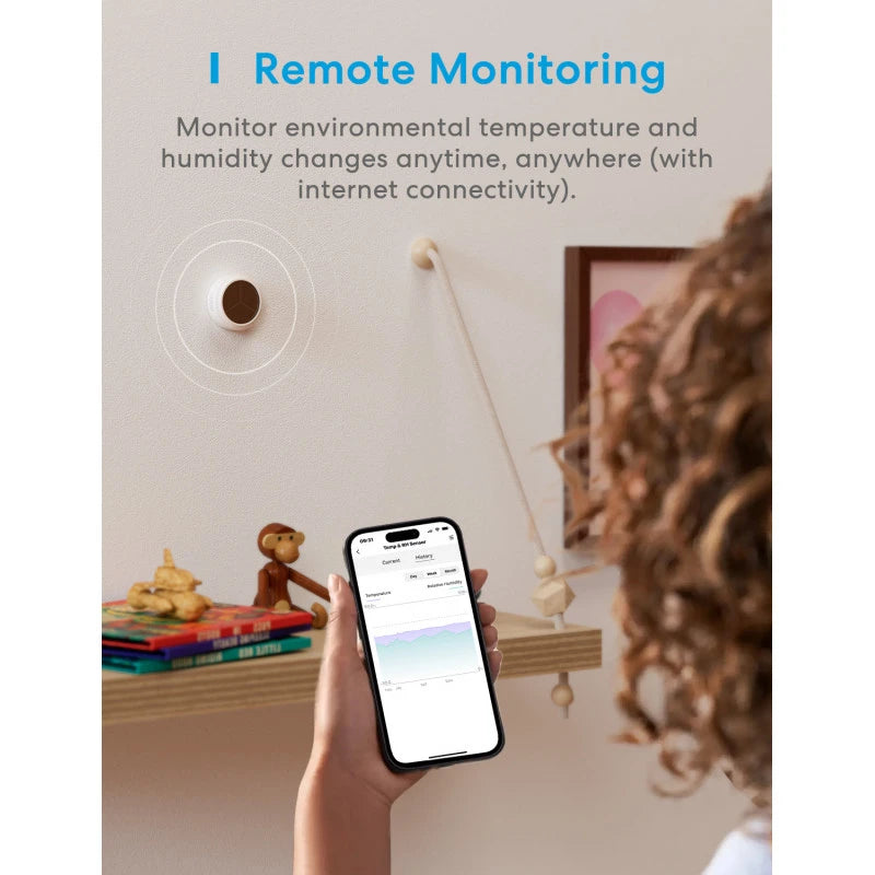 Meross MSH300 - Temperature and humidity sensor + WIFI Hub (Apple Homekit)