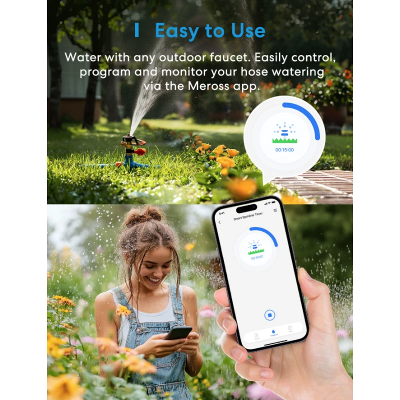 Meross MST100 - Apple Homekit watering controller + timer