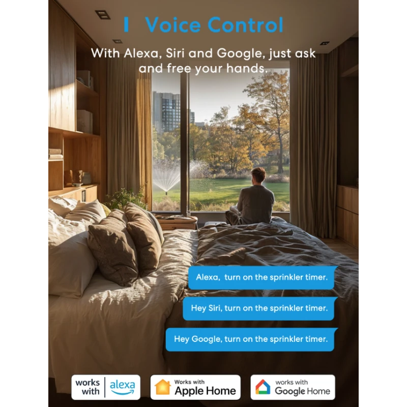 Meross MST100 - Apple Homekit watering controller + timer