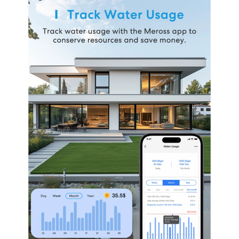 Meross MST100 - Apple Homekit watering controller + timer