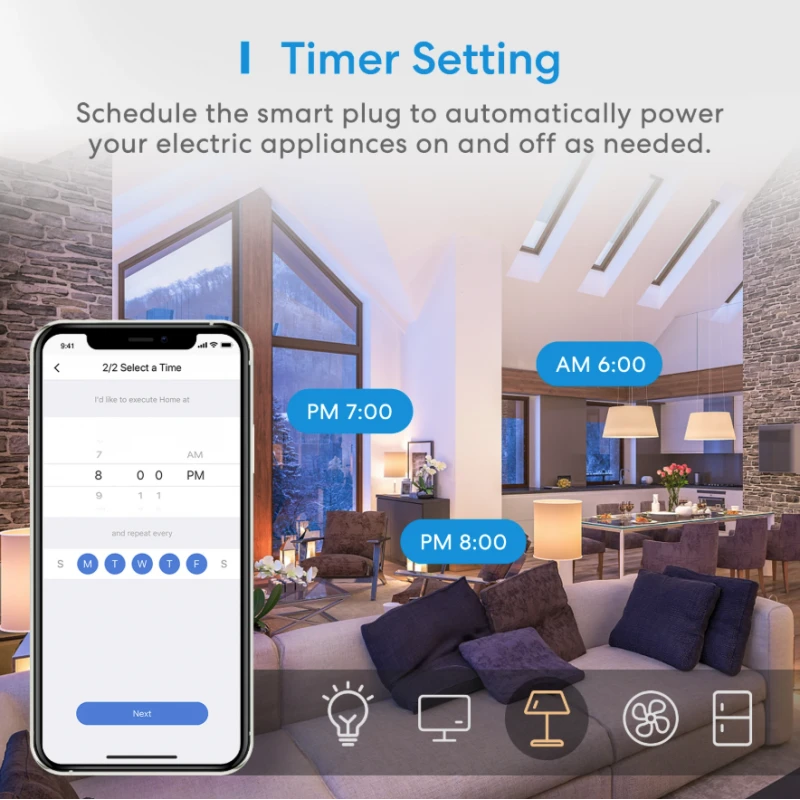 Meross MSS425 - WIFI Homekit power strip 4 outlets + 4 USB