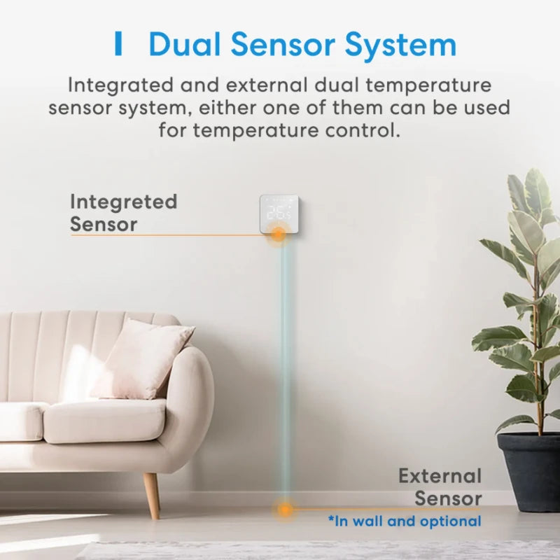 Meross MTS200HK-EU - WIFI electric floor heating thermostat Apple Homekit