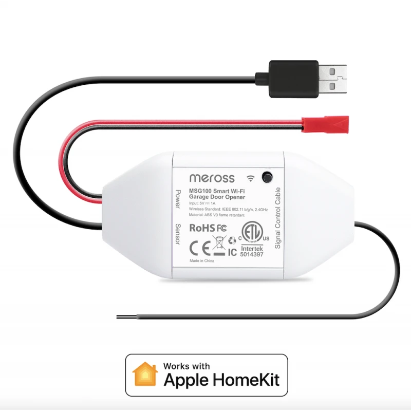 Meross MSG100 - WIFI garage door module Apple Homekit compatible
