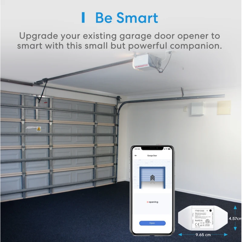Meross MSG100 - WIFI garage door module Apple Homekit compatible
