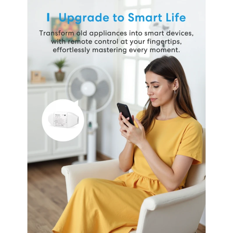 Meross - WIFI Matter switch 16A + power meter MSS715MA-UN