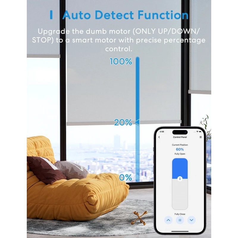 Meross - WIFI Matter roller shutter switch MRS105MA-EU