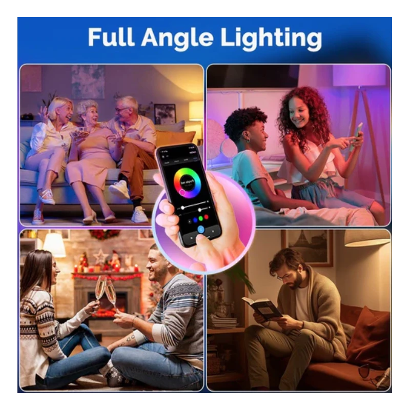 Moes - E27 WIFI Matter Tuya RGB LED bulb