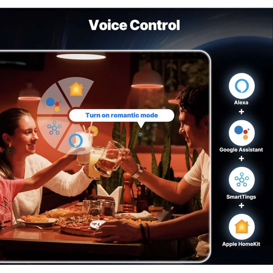 Moes - Edison E27 LED Tuya Matter bulb with colours