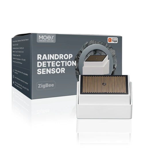 Moes - IPX4-rated Zigbee Tuya rain sensor with solar panel