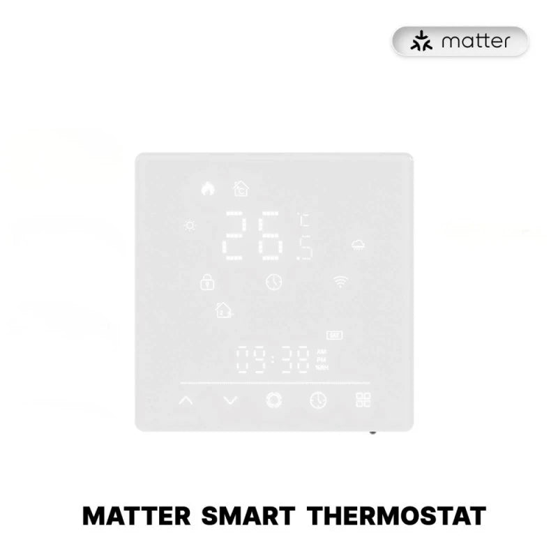 Moes - Matter WIFI Underfloor Heating Thermostat (White)