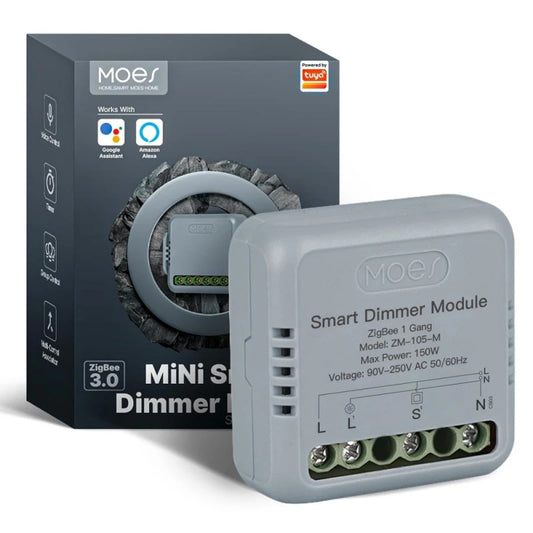 Moes - 1-channel Zigbee Tuya dimmer module MS-105-M