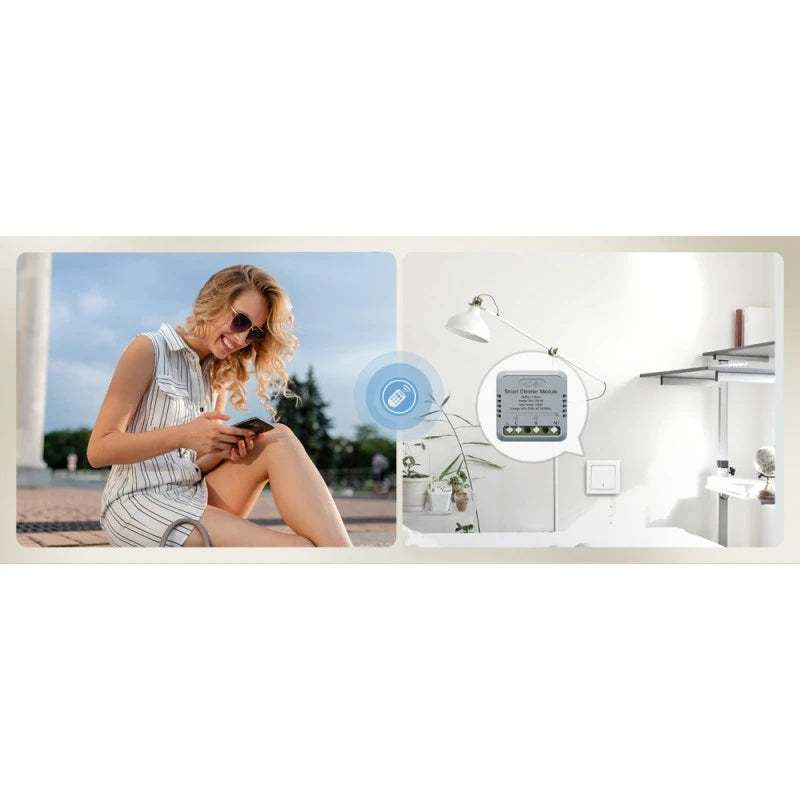 Moes - 1-channel Zigbee Tuya dimmer module MS-105-M