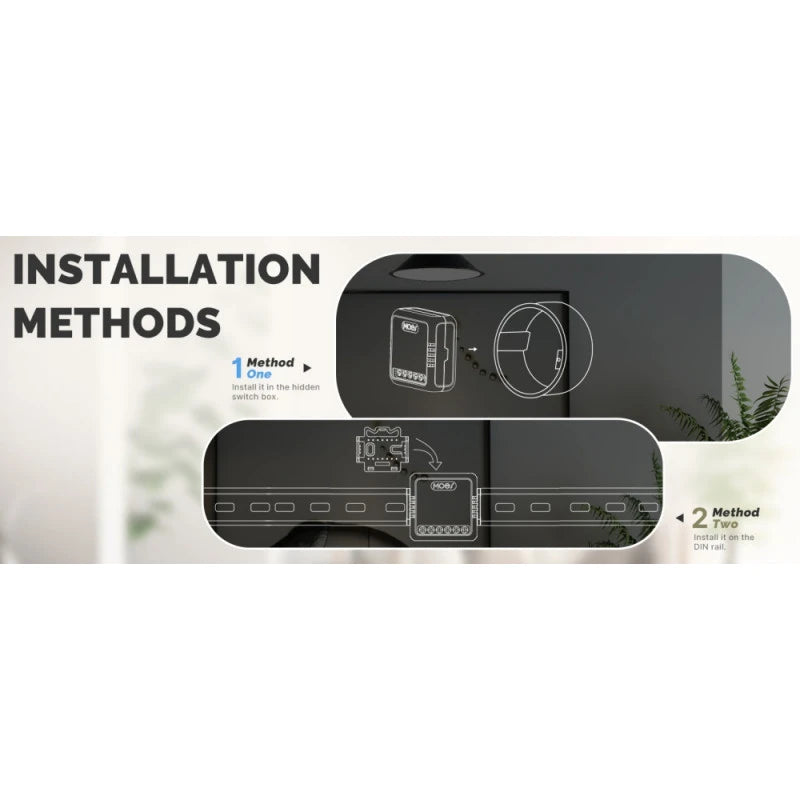 Moes - 1-channel Zigbee Tuya dimmer module MS-105-M