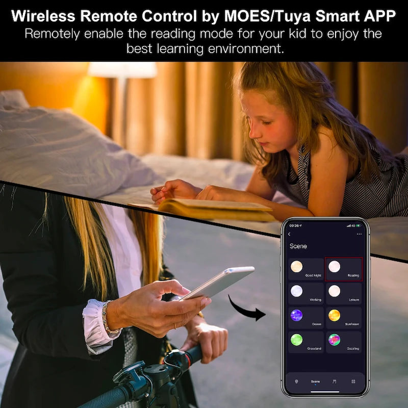 Moes - RGB+WW Zigbee smart bulb with music synchronization