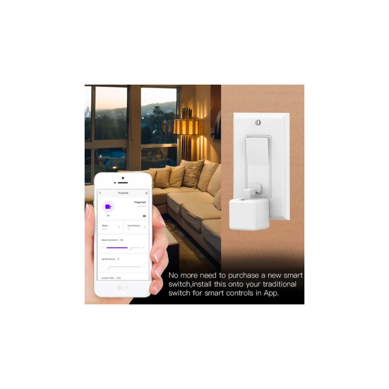 Moes - Zigbee Smart Button Fingerbot Tuya ZS-FB-V3-MS