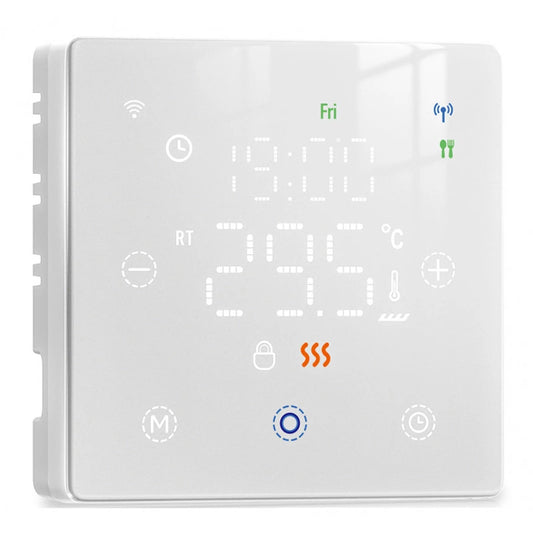 Moes - Zigbee room thermostat on batteries (Tuya Smart Life) White