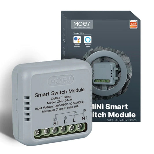 Moes - Tuya Zigbee ON/OFF Module 1 channel ZM-104-M