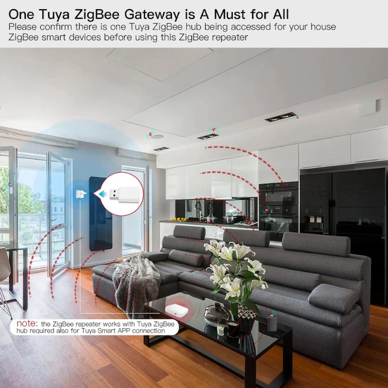 Moes - Zigbee Tuya signal repeater (Smart Life and Zigbee2Mqtt)