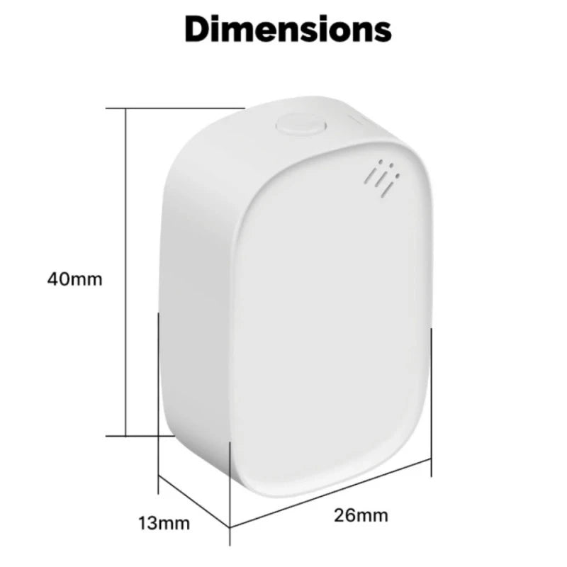 Moes - Tuya Zigbee temperature and humidity sensor