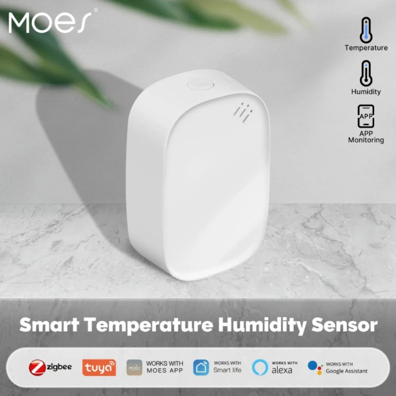 Moes - Tuya Zigbee temperature and humidity sensor