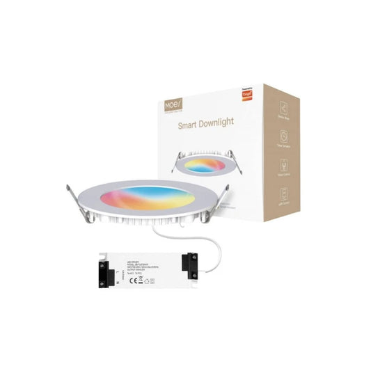 Moes - Zigbee downlight dimmer + musical rhythm RGB+CW 6W 10 cm