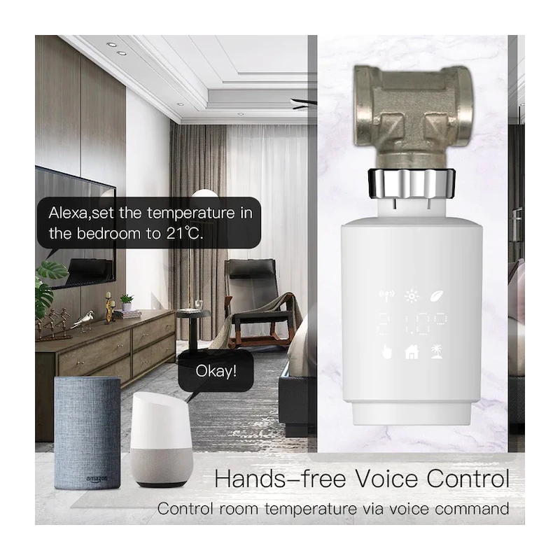 Moes - Zigbee radiator valve Tuya - ZTRV-ZX-TV02-EN