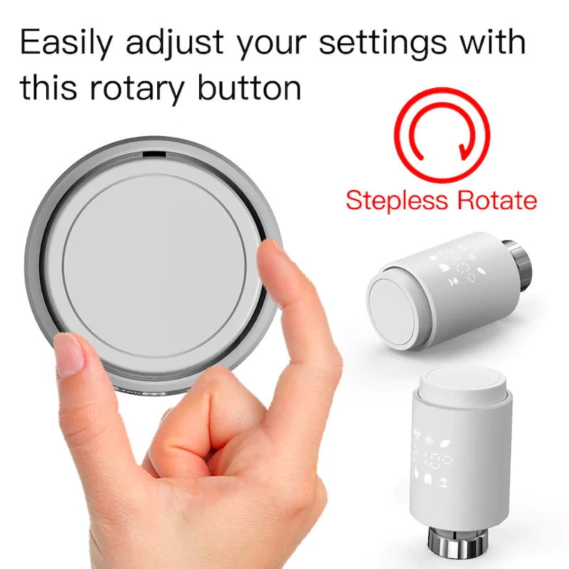 Moes - Zigbee radiator valve Tuya - ZTRV-ZX-TV02-EN