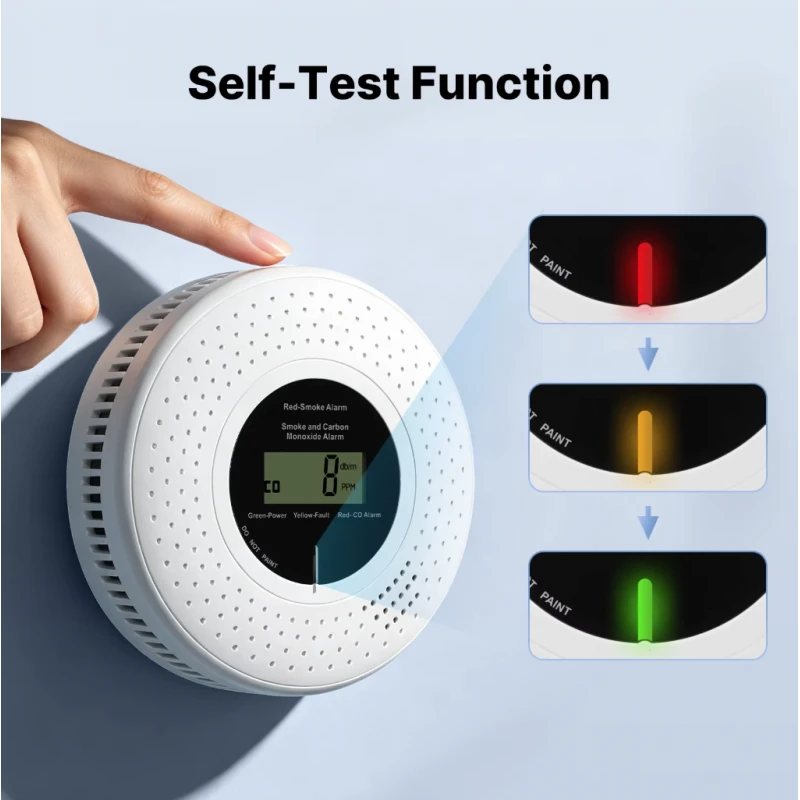 Moes - Zigbee smoke and carbon monoxide detector