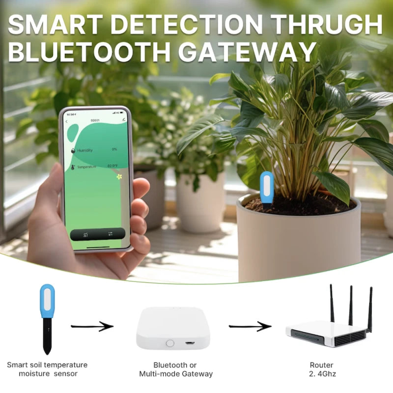 Moes - Zigbee soil temperature and humidity sensor