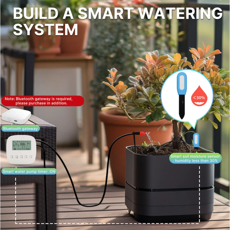 Moes - Zigbee soil temperature and humidity sensor