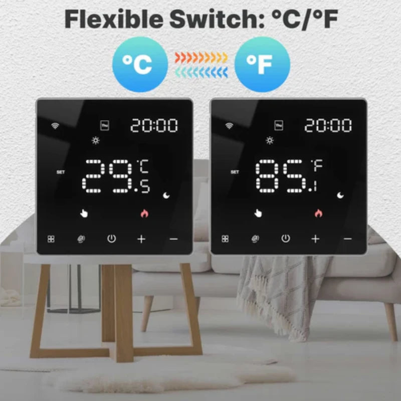 Moes - Zigbee thermostat for electric heating (white)