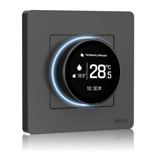 Moes - Zigbee Thermostat Hydraulic Heated Floor (Grey)