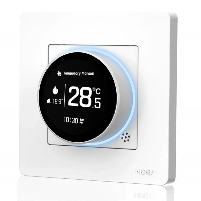 Moes - Zigbee Thermostat Water/Gas Boiler (White)