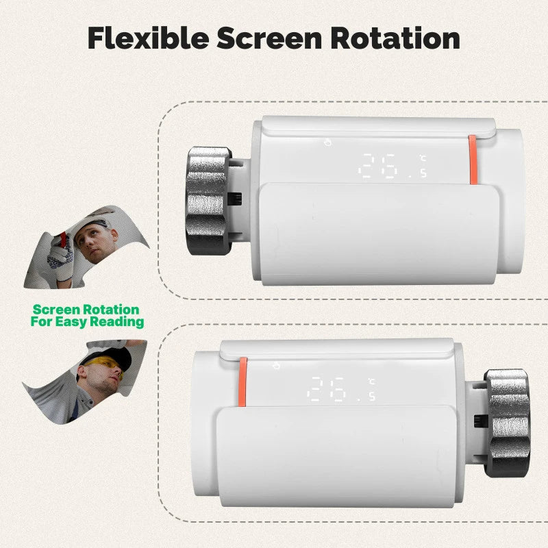 Moes - Zigbee Thermostatic Valve Tuya Smart Life ZTRV-S01