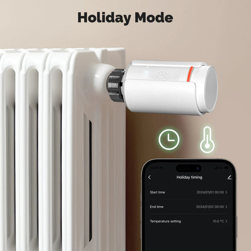 Moes - Zigbee Thermostatic Valve Tuya Smart Life ZTRV-S01