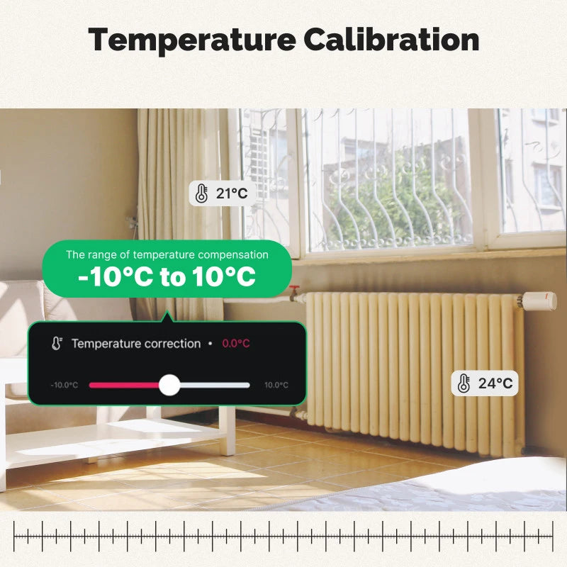 Moes - Zigbee Thermostatic Valve Tuya Smart Life ZTRV-S01