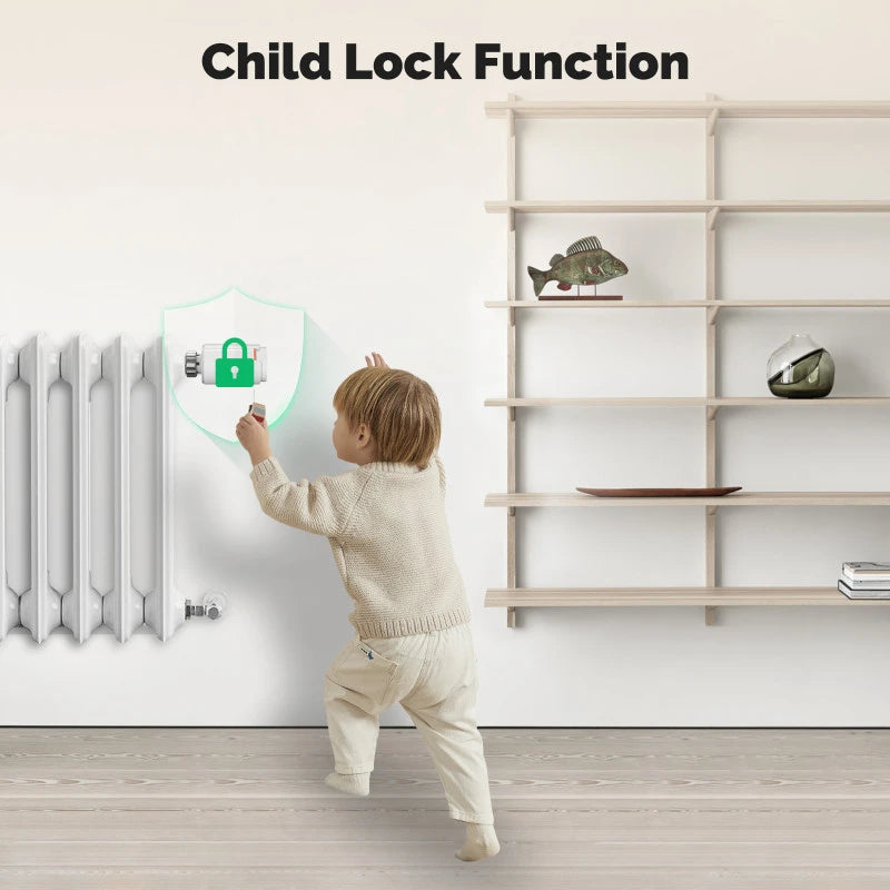 Moes - Zigbee Thermostatic Valve Tuya Smart Life ZTRV-S01