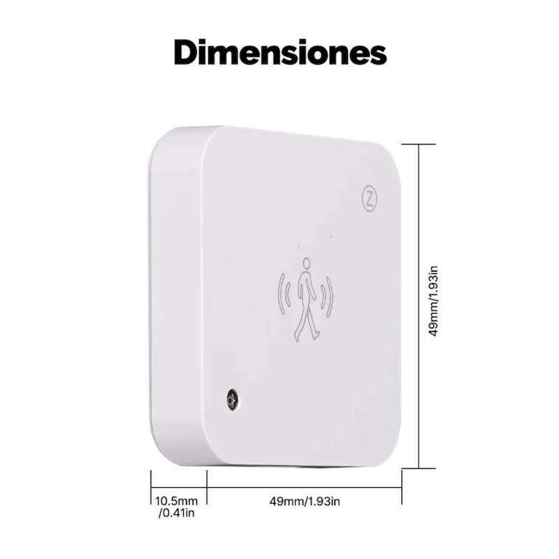 Moes - Zigbee Tuya human presence detector + luminosity USB 5V
