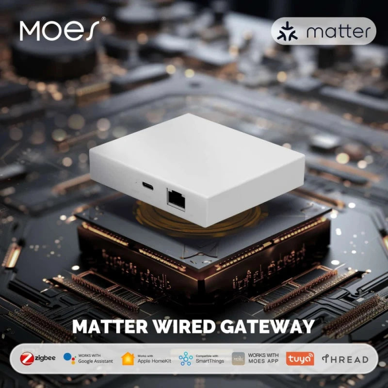Moes - Zigbee Tuya + Matter over Thread Hub (Ethernet) MZHUB-MS