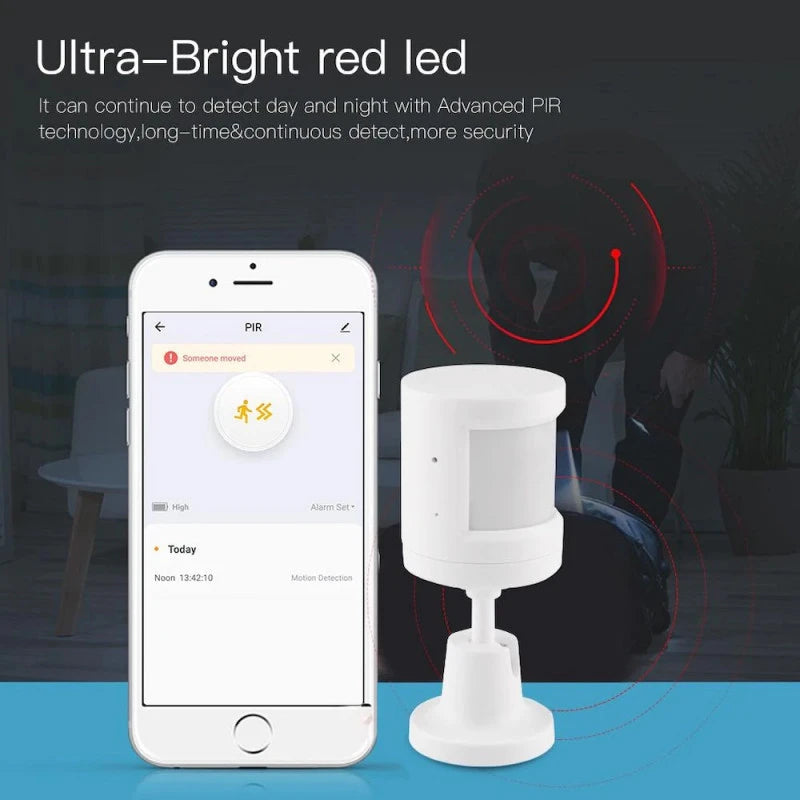 Moes - Zigbee Tuya motion detector + Rotating bracket ZSS-X-PIR-C