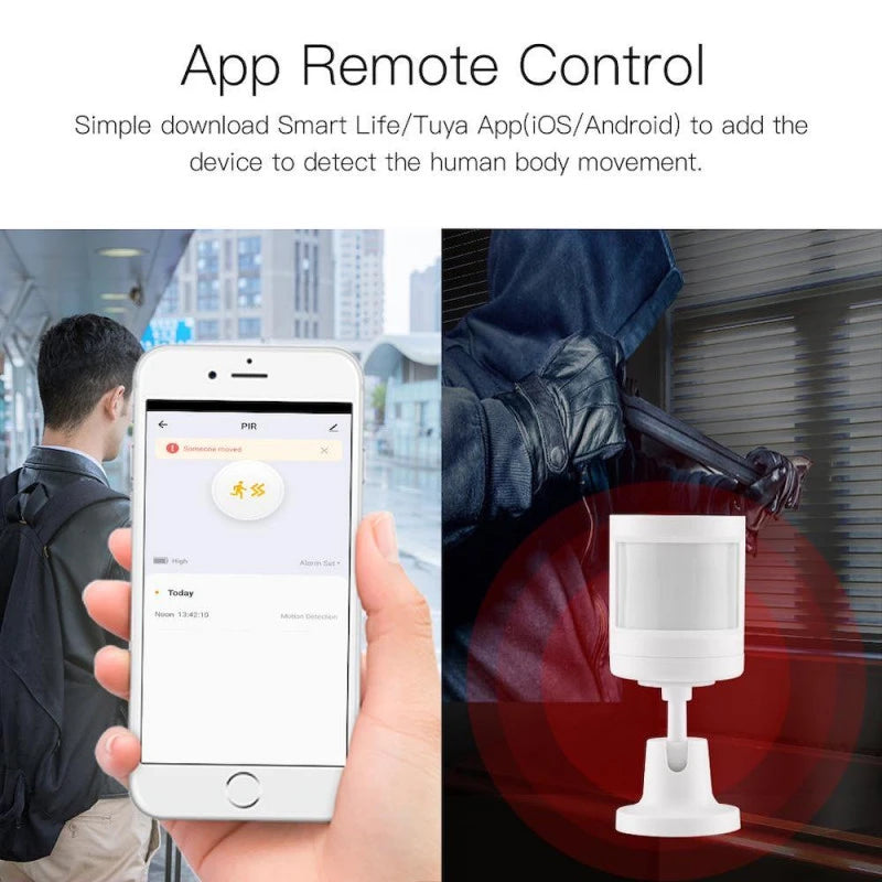 Moes - Zigbee Tuya motion detector + Rotating bracket ZSS-X-PIR-C