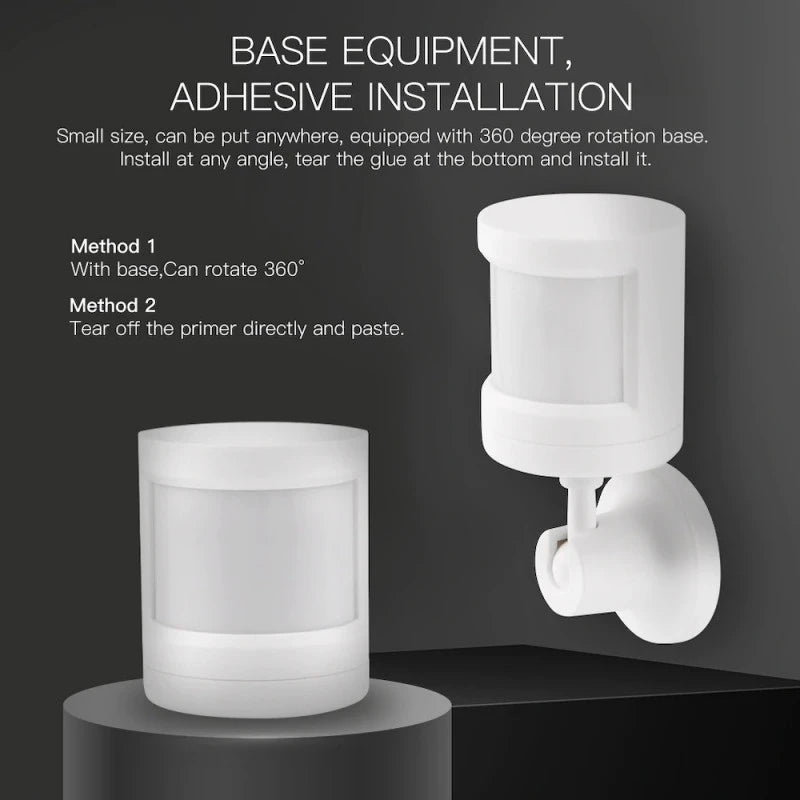 Moes - Zigbee Tuya motion detector + Rotating bracket ZSS-X-PIR-C