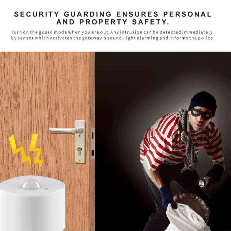 Moes - Zigbee Tuya motion + light sensor + rot bracket