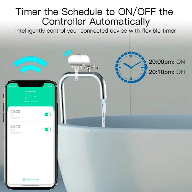 Moes - Zigbee motorized valve Tuya Smart Life ZV-QY