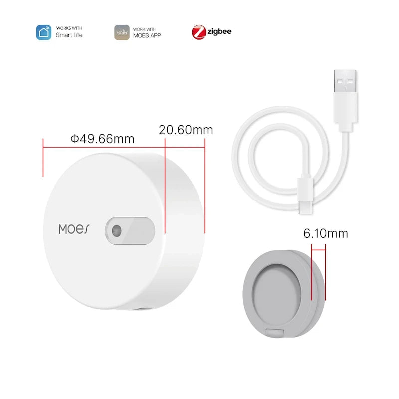 Moes - Zigbee Tuya presence detector (radar technology) ZSS-LP-HP02-MS
